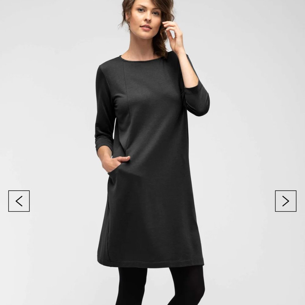 Nau Elementerry boatneck dress